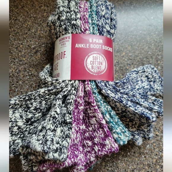 weatherproof ladies 6  Ankle socks set - Picture 2 of 4
